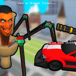 Cars vs Skibidi Toilet