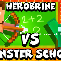 Herobrine vs Monster School
