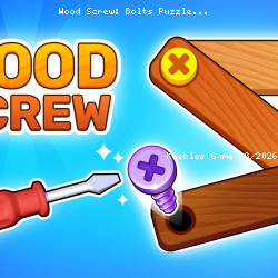 Wood Screw: Bolts Puzzle