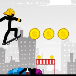 Stickman Skate: 360 Epic City